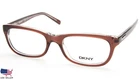 New Donna Karan York Dkny Dy 4635 3595 Brown Eyeglasses 52-18-140 B32MM. Price: $42.00.