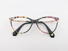 Christian Lacroix Eyeglasses, Frames Only, CL1102 090, 53-14-140, Black/multi Pre-owned. Price: $49.99.
