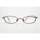 Nine West Eyeglasses Womens Brown Oval Metal Frames 48-18-135 NW517 Pre-owned. Price: $31.99.