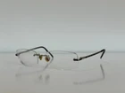 Chanel 2073 C.124 Rimless Black Gunmetal Chain Eyeglasses Optical FRAME53-16-135 Pre-owned. Price: $149.99.