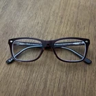 Ray-ban Eyeglasses Frames Rb 5228 5112 Red Clear Square Full Rim 50-17-140 Pre-owned. Price: $39.99.