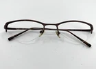 Ray Ban Eyeglasses Frame Bronze Women RB8534 1033 53-19-135 Half Rimless 2792 Pre-owned. Price: $20.99.