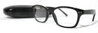 Lantis Optical L7015 Eyeglass 52-18-140 Black Plastic Eyewear Frame Pre-owned. Price: $19.99.