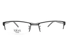 Jean Lafont Eyeglasses Frames Vigne 102 Black Rectangle Half Rim 54-18-140 New. Price: $69.99.
