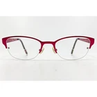 Ted Baker Women Pink Metal Half Rim Eyeglasses Frame B216 Can 51-19-135 Pre-owned. Price: $31.99.
