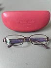 Kate Spade Eyeglasses Frames Jordan 0DU6 Brown/purple 51:15 0-2 Pre-owned. Price: $20.00.