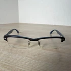 Ray-ban RB7014 5068 Eyeglasses Half Rim Blue Frames Only 52-18-140 Pre-owned. Price: $37.31.