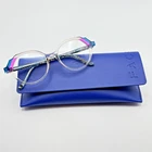 Face Eyeglass Frames Moves 3006 Pink Blush Crystal 52-17-142 New. Price: $195.83.
