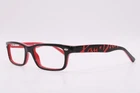 Ray-ban Rb 1535 3573 Black Red Authentic Frames Eyeglasses 48-16 K1 Pre-owned. Price: $47.20.