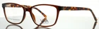 Viva Eyewear VV4515 048 Brown Womens Rectangle Eyeglasses 56-17-145 B:40 New. Price: $39.99.