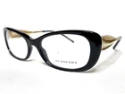 Burberry Eyeglasses Women's B2203 3001 Black Butterfly Designer Frames 52/17 New. Price: $221.99.