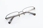 Nautica N7265 200 Brown 56-20-140 Men Half Rim Eyeglass Frames Flex Hinges N179 New. Price: $69.99.
