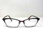 Coach Terri Hc 5041 9141 Satin Burgundy Dark Silver 53-15-140 Eyeglasses 167M Pre-owned. Price: $52.00.