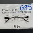 Elizabeth Arden Ea 6033-1 Rectangular Eyeglasses Frames 52-16-135 G95 Pre-owned. Price: $14.34.