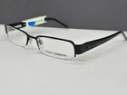 Dolce Gabbana Eyeglasses Frames Men Woman Black Square Slim Dg 1103 NP:228 New. Price: $114.52.