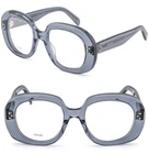 Celine Bold 3 Dots Crystal Gray Optical Frame 51 Mm Eyeglass CL50162I 020 New. Price: $276.00.