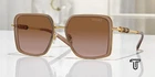 Versace VE2261 100213 Brown Transparent Gradient 56 Mm Women's Sunglasses New. Price: $203.99.