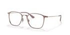 Ray-ban Eyeglasses Style RX6466 Size: 49-19-140 Metal Beige On Copper New. Price: $129.00.