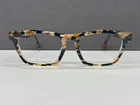 Alain Mikli Eyeglasses Frames Woman Braun Blue Orange Angular Large Xl Colourful New. Price: $152.10.