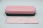 New Kate Spade Pink Green Small Authentic Eyeglasses Case W/cloth. Price: $18.70.