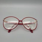 Silhouette Vintage Red Spx Eyeglasses Frames M1156/20 C5560 57-13-135 Austria Pre-owned. Price: $49.99.