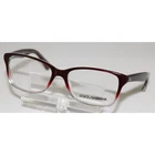 Dolce & Gabbana 1246 2601 Burgundy To Clear Eyeglasses 54-16-135 New. Price: $69.95.