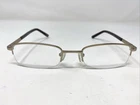 Eyewear VP-122 Sand 51-19-135 Brown Metal Half Rim Eyeglasses Frame !D09 New. Price: $50.00.