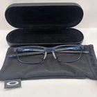 Oakley Steel Plate OX3222-0352 Rectangle Powder Midnight Eyeglasses 52-18-141 New. Price: $125.49.
