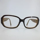Coach Georgette S497 Tortoise Shell Eyeglass Frames Gold Logo Script Tan Brown Pre-owned. Price: $39.99.