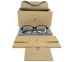 Brunello Cucinelli Eyeglasses Frames BC3001F 1003 Black Gold Full Rim 54-17-140 New. Price: $560.99.