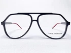 New Dolce & Gabbana DG5038 2525 Unisex Black Aviator Eyeglasses Frames 56/13 145. Price: $199.99.