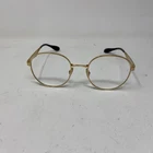 Ray-ban RB6343 2860 47-19-140 Gold Round Eyeglasses 271R Pre-owned. Price: $51.00.