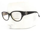 Versace Mod 3183 5082 Eyeglasses Black On Brown Print 52-16-140 No Case New. Price: $78.50.