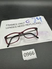 Burberry B2120 3014 51-16 135 Eyeglasses Frame Check Burgundy Parts Pre-owned. Price: $22.34.