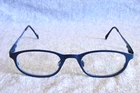 Looking Eyeglass Frames 7539 Matt Blue 48-19-145 New. Price: $35.00.