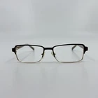 Alberto Romani Eyeglasses Frames Ar 5001 Brown Gold 53-16-140 5510 Pre-owned. Price: $29.99.