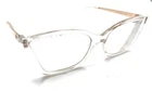 Michael Kors Mk 4058 3050 Caracas Clear Rose Gold Eyeglasses Frames 54-17 135 Pre-owned. Price: $69.99.