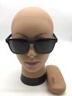 Gucci Unisex Full Rim Matte Navy Frame Trendy Sunglasses 61-16-145 Grey Lens Pre-owned. Price: $74.99.