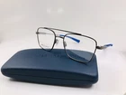 New Cole Haan CH4033 001 Black & Blue 50MM Eyeglasses W/ Ti-flex Temples Case. Price: $69.95.