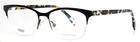 Fendi FF0175 Twh Black Womens Semi Cat Eyeglasses 52-16-145 B:36 'as-is' New. Price: $72.97.