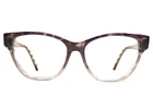 Bebe Eyeglasses Frames BB7236 200 Topaz Gradient Brown Purple Cat 53-16-135 New. Price: $47.03.