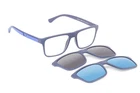 Brand New 2026 Emporio Armani Eyeglasses Ea 4115 5759/1W Rx Clip-on Frame Case. Price: $267.14.