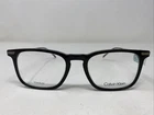 Calvin Klein Japan 2256T 001 52-20-145 Black Full Rim Eyeglasses Frame /C54 New. Price: $68.00.