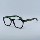 New Gucci GG0004O 002 Black 53MM Eyeglasses. Price: $199.14.