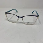 By Gwen Stefani Eyewear GX102 Navy Blue 54-17-140 B:39 Flex Hinge 261X New. Price: $92.40.