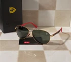 Ray-ban RB8313-M F008/71 Aviator Black Red Metal Green Sunglasses Ships Today New. Price: $84.99.