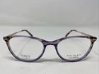 Ted Baker Just Kidding B995 48-16-130 B:36 Purple Horn Eyeglasses Frame M845 New. Price: $65.00.