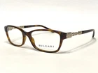 Women's Bvlgari Eyeglasses Frames BV4061B 851 Tortoise Brown 52/16 140 New. Price: $329.99.