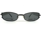 Easyflip Eyeglasses Frames Mod P6074 Black Gray Green Clip On Lens 50-17-135 New. Price: $59.35.
