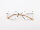 Nina Ricci Eyeglasses, Frames Only, VNR179K 0594, 54-16-135, Metal/plastic, Gold Pre-owned. Price: $29.99.